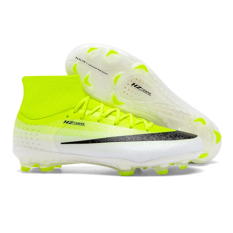 New Men Football Boots Women Professional Soccer Shoes Hot Sale TF/FG Sneakers Unisex High-quality Futsal Cleats Ultralight