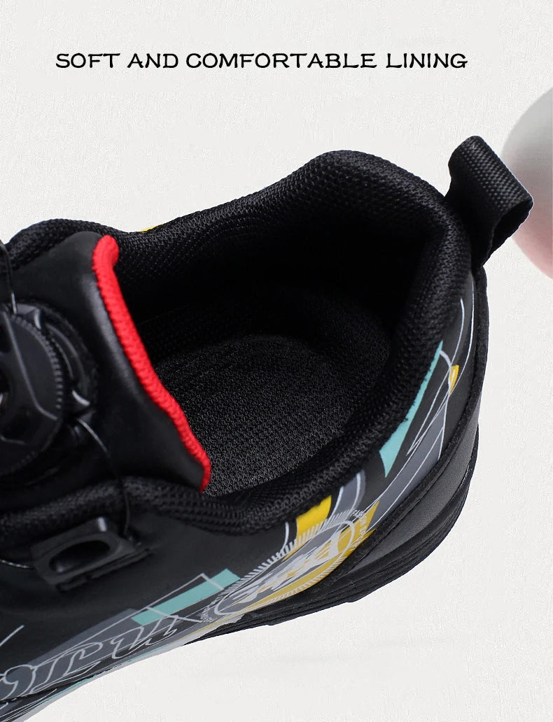 Children's Soccer Shoes Kids Sneakers Non-slip Boys Girls Football Boots Outdoor Ultralight Soccer Trainers Leather Futsal Shoes