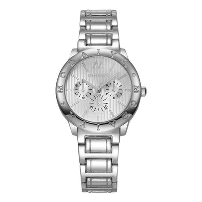 Luxury Stainless Steel Strap Women Watches Fashion Analog Quartz Wristwatches Reloj Mujer