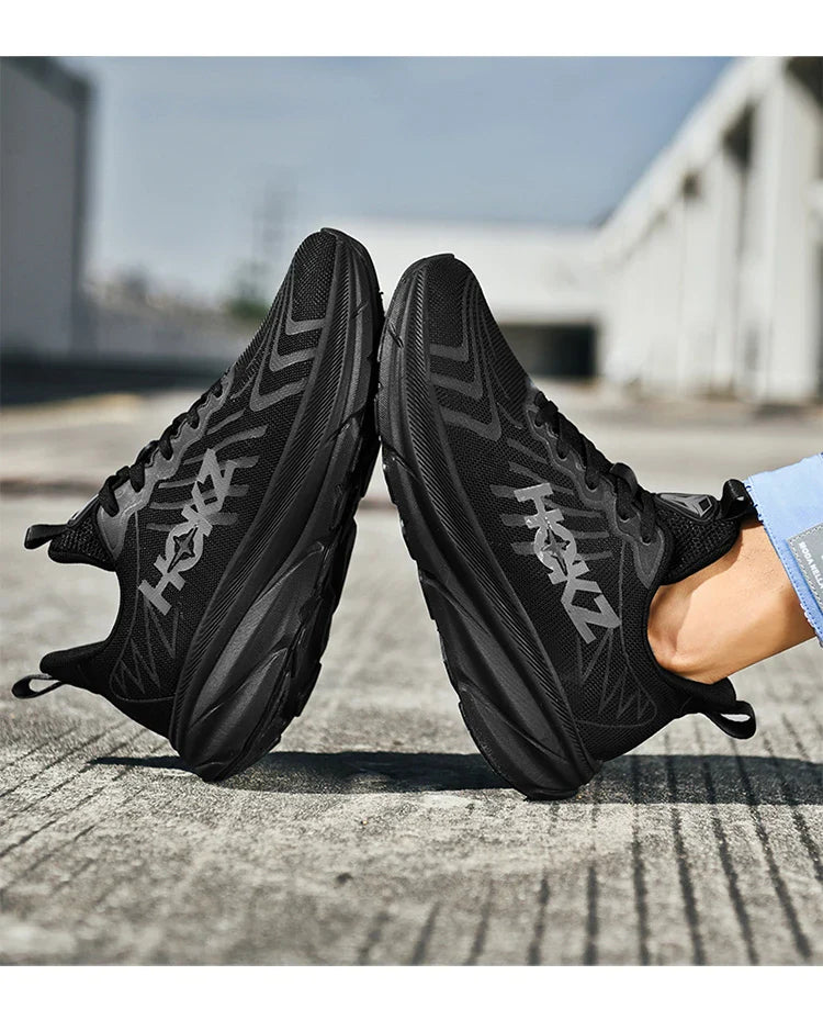 Tênis de Corrida Masculino com Placa de Carbono e Amortecimento de Ar, Tênis Esportivo Feminino Macio e Robusto, Sapatos Casuais para o Dia a Dia e Caminhada ao Ar Livre