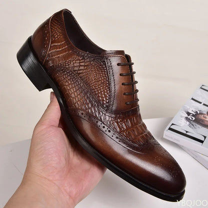 2025 Large Size Fashionable Men's Office Formal Shoes Low Cut Daily Comfortable Pointed Multifunctional Men's Wedding Shoes