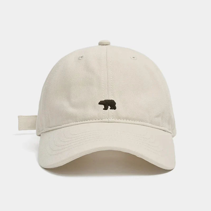 Unisex Cartoon Bear Embroidery Baseball Cap Men Women Soft Cotton Hip Hop Snapback Caps Unisex Sports Dad Trucker Sun Visor Hat