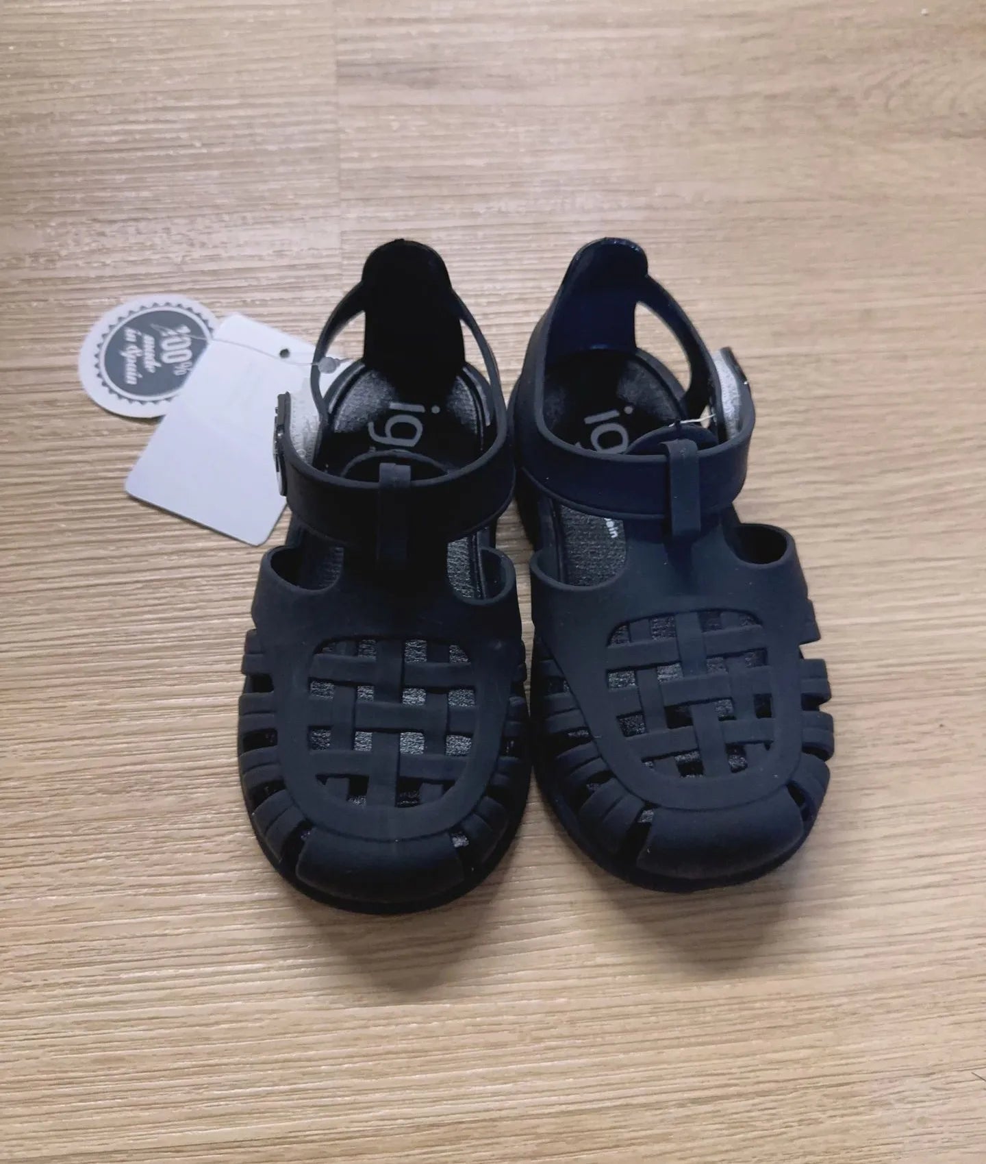 Boys Girls' Solid Color Casual Baotou Roman Sandals Baby Kids Jelly Beach Shoes Children's Soft Sole Non-slip Sandals SO125