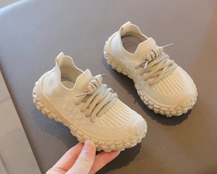 Sport Running Soft Casual Breathable Spring Autumn Baby Boys Girls Bottom Non-Slip Kids Sneakers Children Shoes