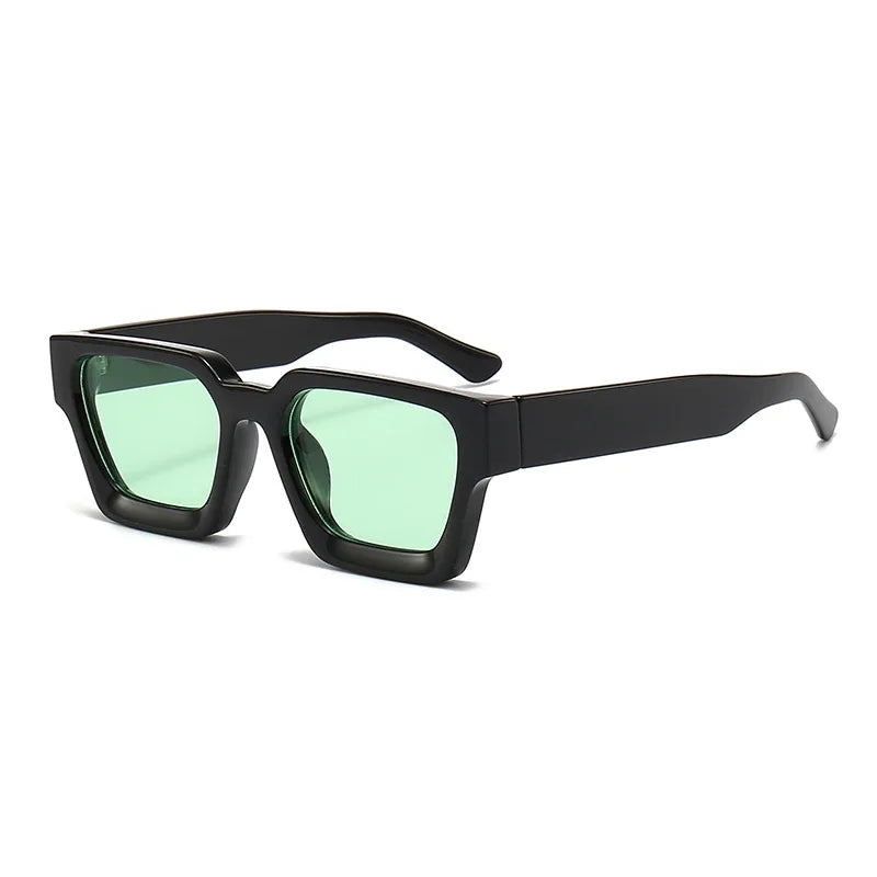 Men Square Frame Sunglasses 2025 Luxury Brand Designer Sun Glasses Retro Trendy Shades UV400 Unisex Women Glasses New