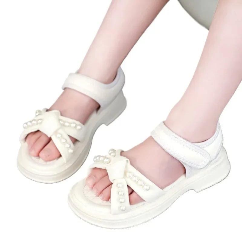 Children's Sandals Summer 2025 New Arrival Soft Bottom Slippers For Medium To Large Kids Women's Fashionable Beach Shoes