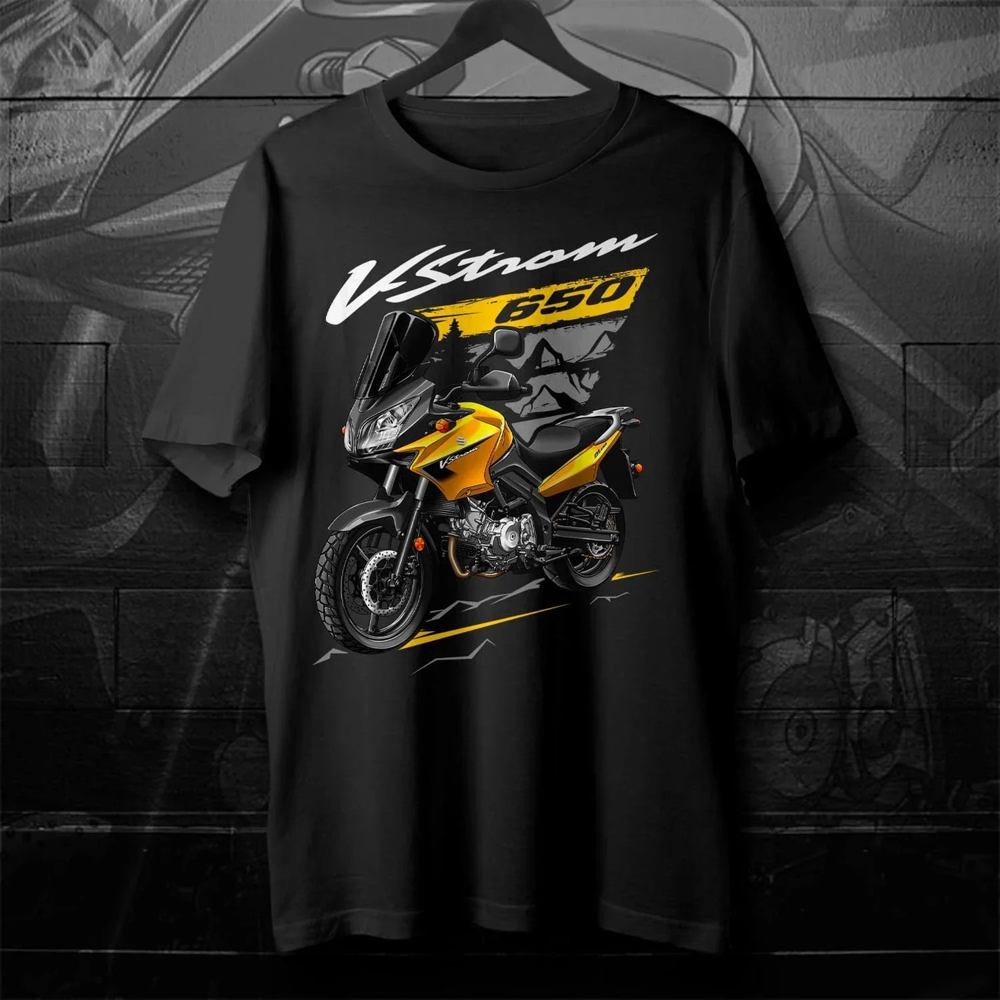 Classic Japanese 2004-2011 Models V-Strom 650 Motorcycle T-Shirt 100% Cotton O-Neck Short Sleeve Summer Casual Mens T-shirt