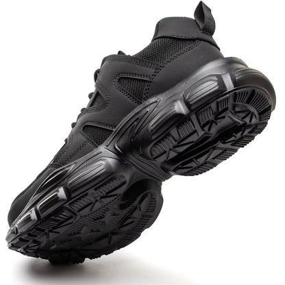 New Women Safety Shoes Anti-smash Anti-puncture Work Shoes Breathable Lightweight Work Sneakers Indestructible Women Shoes Boots