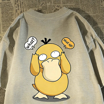 Anime T Shirt Man Women Cotton Short Sleeve Tee Streetwear Clothes Oversized Casual Top Summer Fashion Unisex