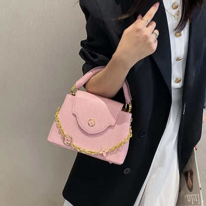 Tote bag 2025 new Himalayan V-shaped portable light luxury single shoulder crossbody bag for women