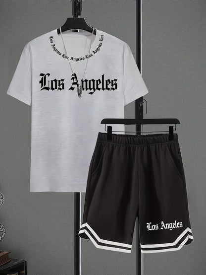 youth set for Summer 2025 featuring letter prints is a vibrant and fashionable streetwear