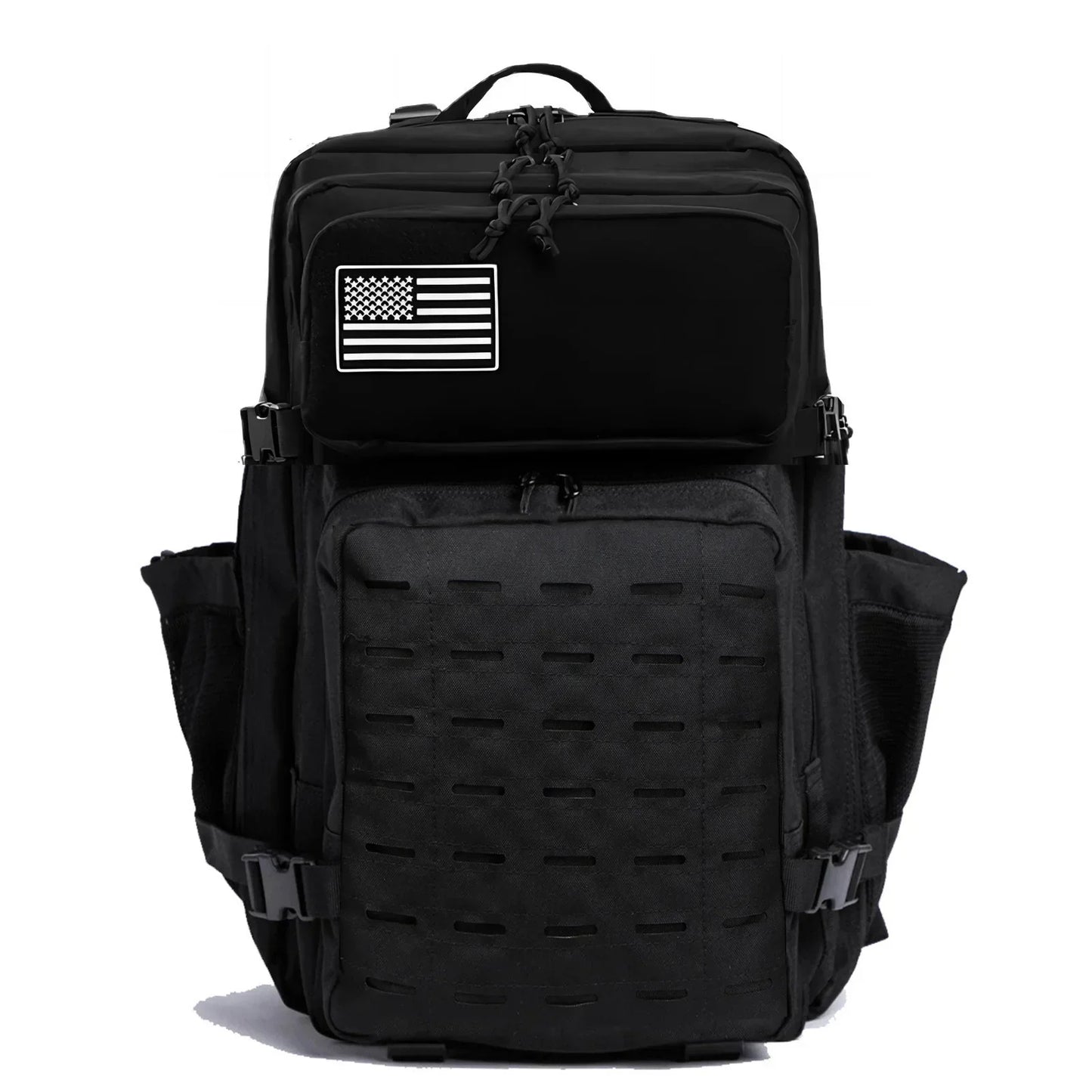 25L/50L Tactical Backpack Bag Hunting MOLLE Backpack GYM For Men EDC Outdoor Hiking Rucksack Witch 2 Bottle Holders