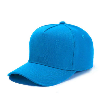 Custom Brand Diy Logo Baseball Cap For Men And Women Plain Blank Embroidery Print 5 Panel Sport Hat Basic Gorras