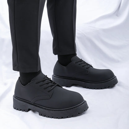 Men's formal shoes, business casual shoes, matte big toe shoes, handsome men's shoes, event party dress shoes