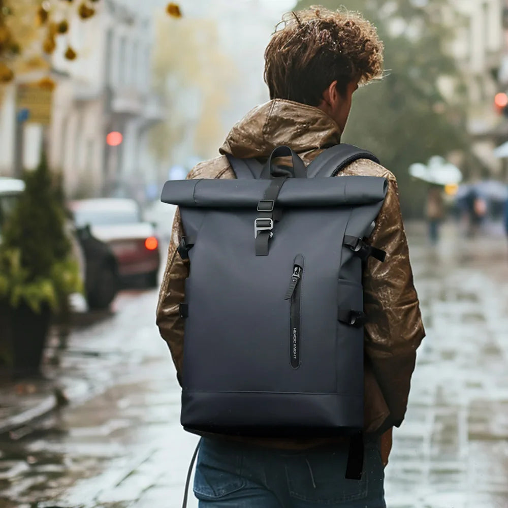 Large 15.6 Inch Laptop Backpack Men Anti-Theft Travel Backpack for Business University Bicycle School Backpack With USB Port