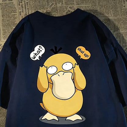 Anime T Shirt Man Women Cotton Short Sleeve Tee Streetwear Clothes Oversized Casual Top Summer Fashion Unisex