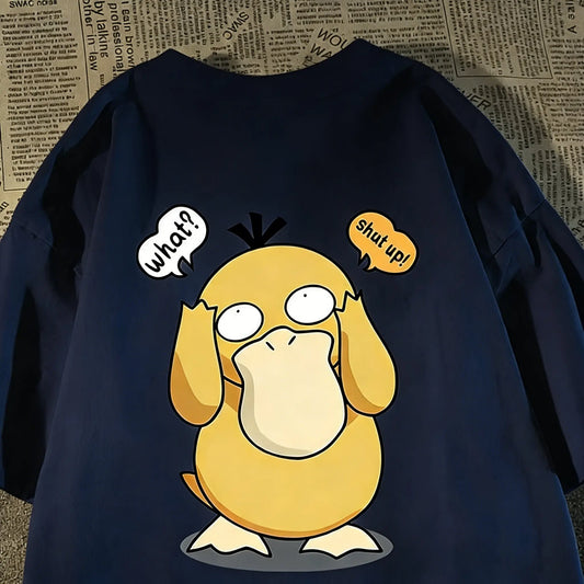 Anime T Shirt Man Women Cotton Short Sleeve Tee Streetwear Clothes Oversized Casual Top Summer Fashion Unisex