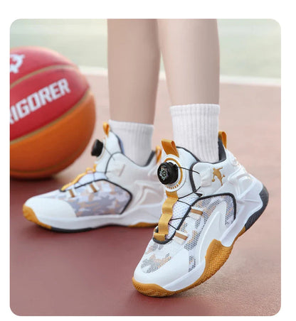 Kids Basketball Shoes Boys Sneakers Non-slip Child Trainer Basket Shoes Outdoor Children Sport Shoes Sneakers Sportschuhe Kinder