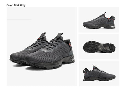 Running Shoes For Men Lightweight Sneakers Man Designer Mesh Sneaker Lace-Up Male Breathable Sports Tennis Shoe