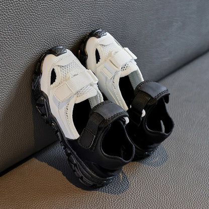 Children Shoes Sport Breathable Boys Sneakers Brand Kids Sandals for Girl Trainers PEclass Casual Child Flat Tennis Shoes E05313
