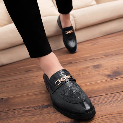 Office men dress shoes floral pattern men formal shoes leather luxury fashion groom wedding shoes men oxford shoes dress 38-47