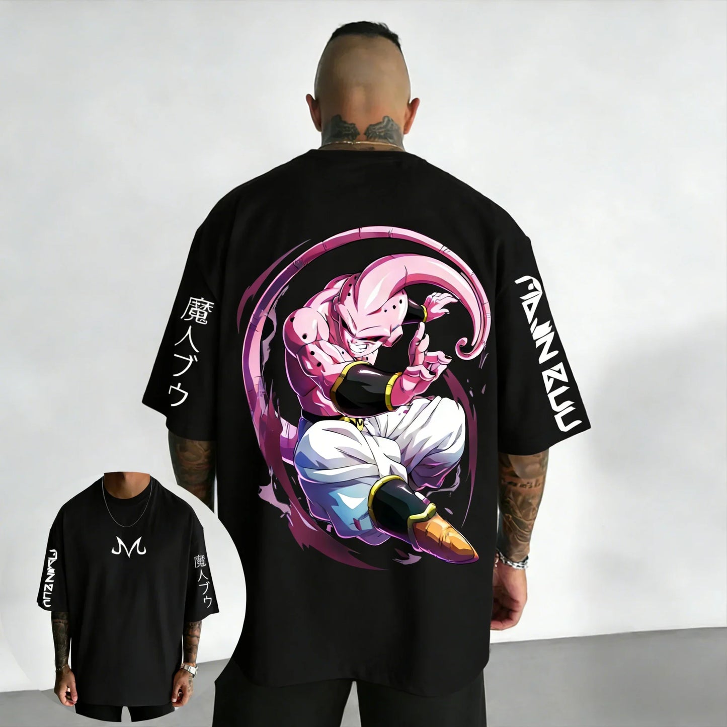 Cotton T-shirt Summer New Style Men's Street Hip Hop Loose Casual Short Sleeve Top