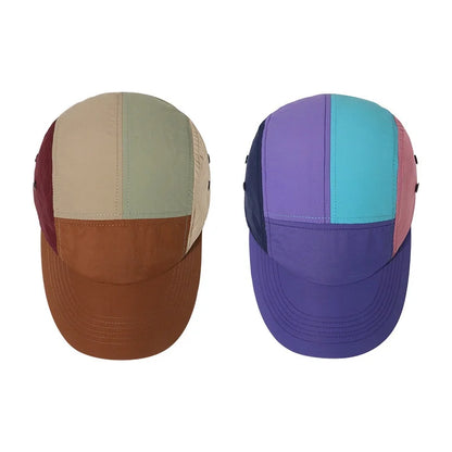 Fashion Adjustable Hat 5 Panel Cap Quick Dry Cap Snapback Hats Unisex Baseball Caps Sun Hats