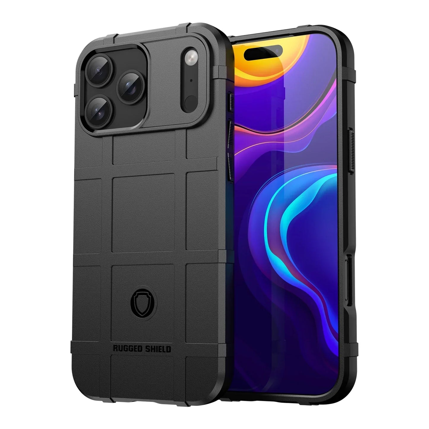 Rugged Shield Military Grade Drop Protection Protective Phone Case For iPhone 14 15 Plus 16 Pro Max 17 Air Shockproof Cover