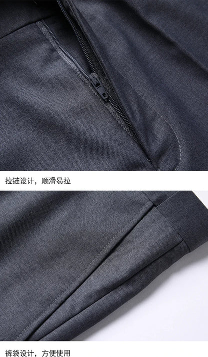 High quality Men Solid color Business - stylish handsome groom best man wedding dress 3/2/1 Single piece optional