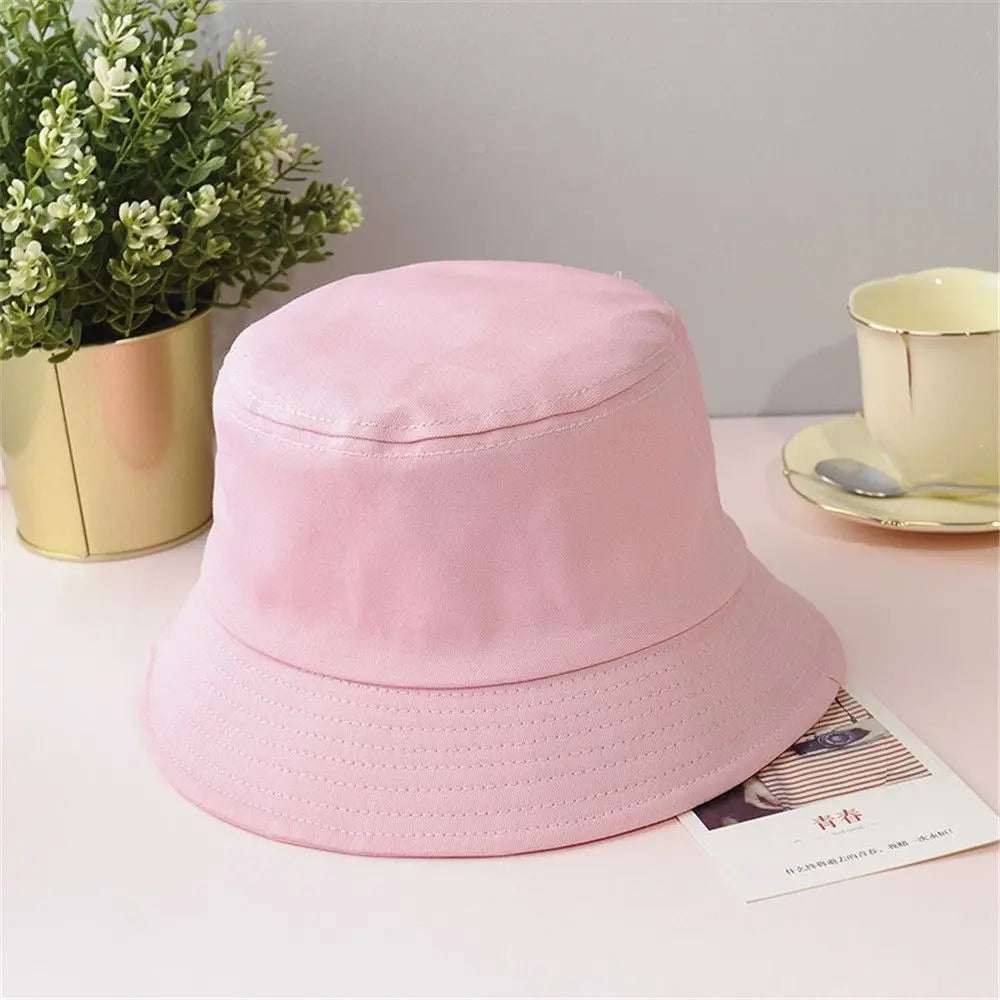 Foldable Bucket Hat Unisex Women Outdoor Sunscreen Hat