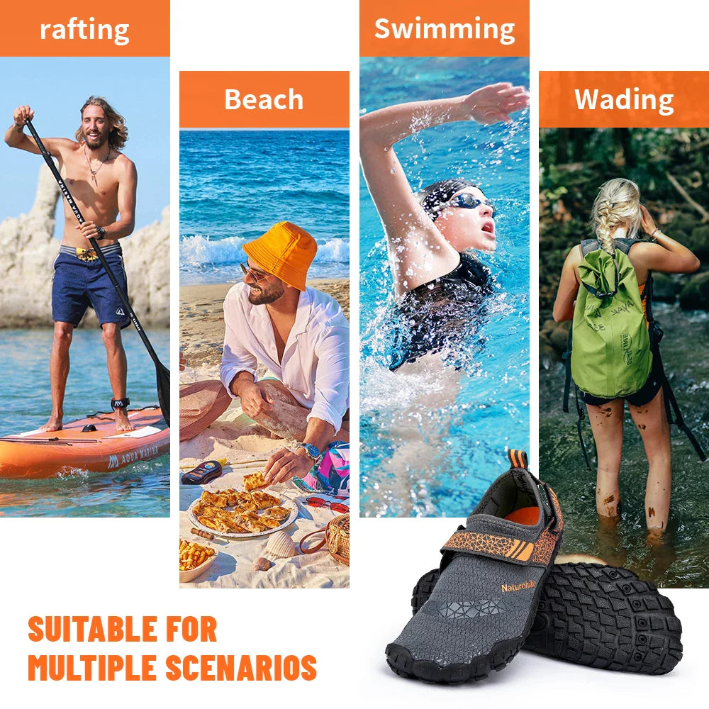 Wading Shoes Quick-Dry Water Shoes Breathable Aqua Upstream Shoes Antiskid Outdoor Sports Shoes Beach Pool Sneakers