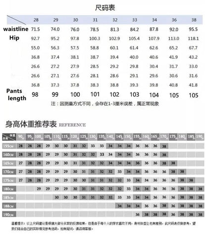 2024 Spring and Autumn New Fashion Trend Printed Straight Leg Stretch Jeans Men's Casual Loose Comfortable High Quality Pants