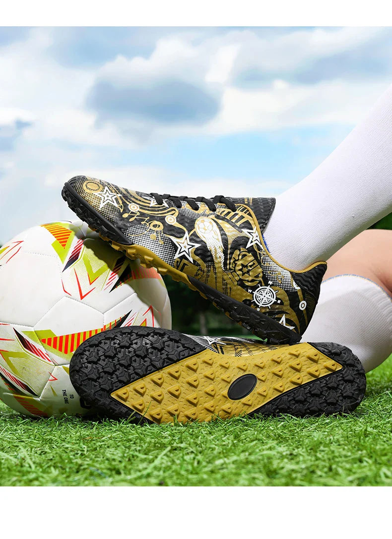 New Kids Soccer Shoes Men Original Football Shoes Indoor Professional Football Field Boots Society Cleats TF/AG Sneaker Non Slip