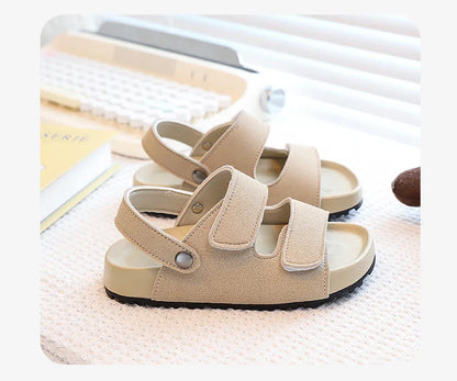 Boy's And Girls' 2026 Summer New  Casual Thick Sole Slides Forest Style Two-Way Sandals