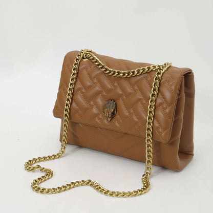 2026 New Chain Bag Textured Rhombus Embroidery Thread Single Bag Versatile Single Shoulder Crossbody Hot Selling Women's Bag