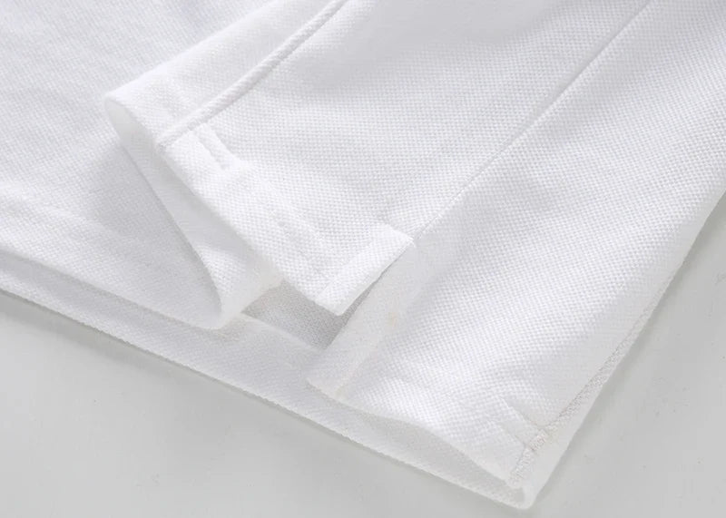 Men's polo shirt England Great Britain Royal casual sports party cotton embroidery luxury contrast color original design