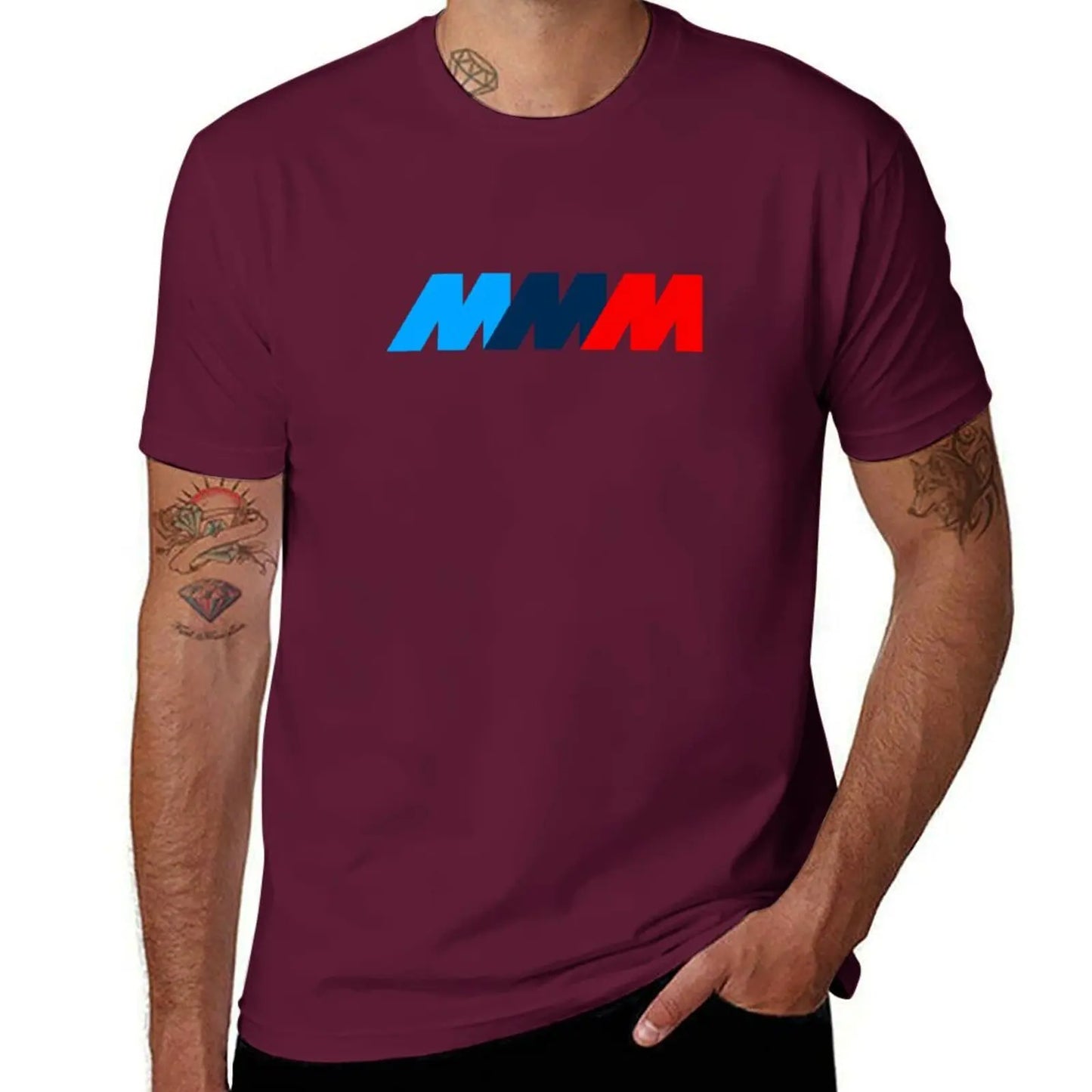 Bimmer M Series Badge High Performance T-Shirt funnys oversized tees aesthetic clothes fitted t shirts for men