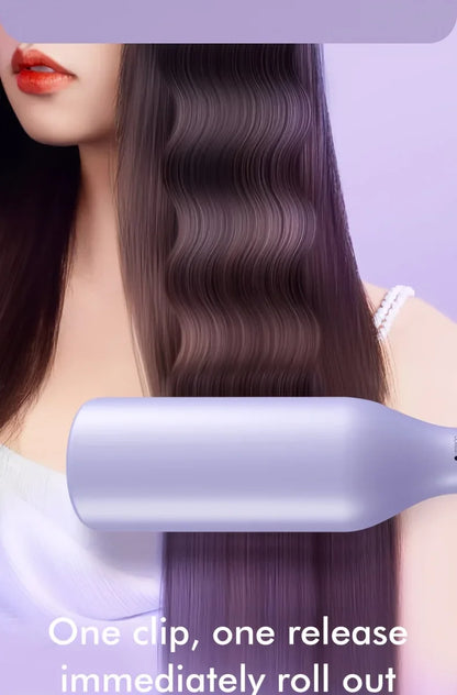 Ladies deep V big hair curling rod, 32mm long-lasting styling roller, fast heating, suitable for width and depth waves, holiday