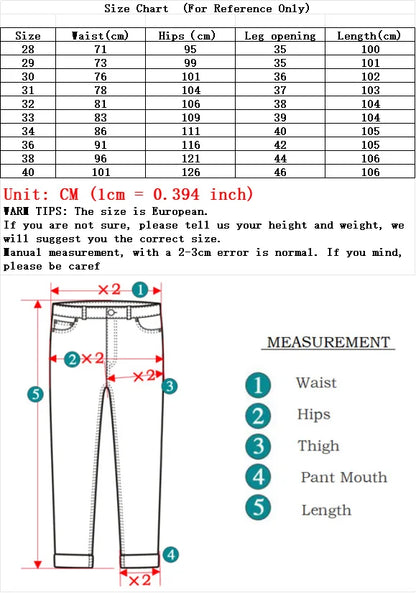 Winter New 2025 Fleece Pants Men's Thick Slim Elastic Business Casual Velvet Pants Warm Fashion Solid Color Plush Trousers Male