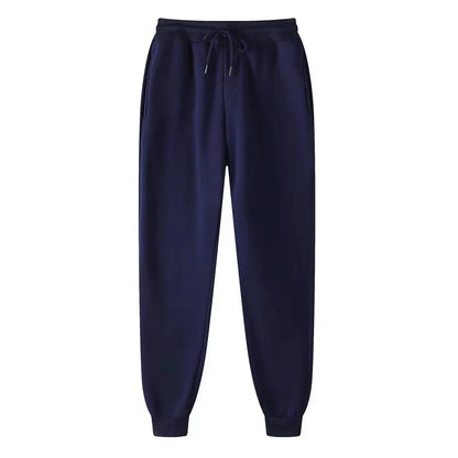 Sweatpants Spring Autumn Cotton Long Pants Jogger Trousers Casual Sports Men's and Women's Fitness Solid Jogging Running pants