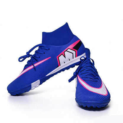 999Y High Quality Mens Soccer Shoes Turf Soccer Cleats for Boys Sneakers TF/FG Training Football Boots Chuteira Campo 35-45