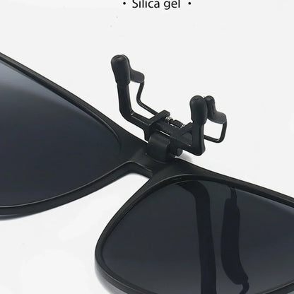 New PC Clip Sunglasses for Outdoor Fishing and Driving. Clip Sunglasses for Day and Night Use.