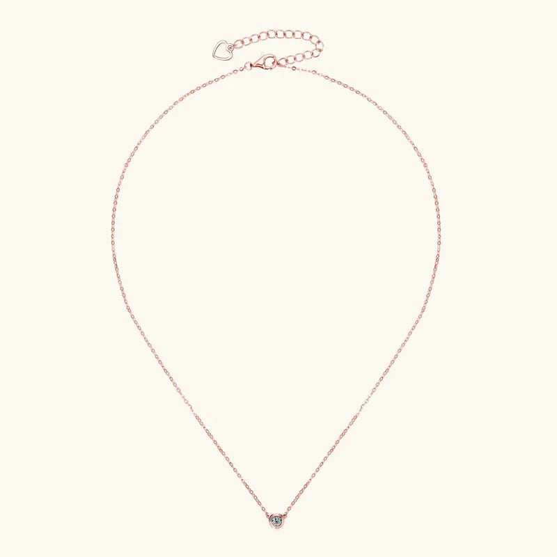 3mm 0.1ct Moissanite Diamond Necklace Bracelet Stud Earring For Women Simple Single Stone Earrings Bracelets Jewelry Set