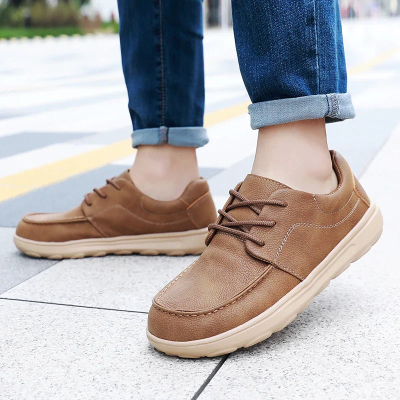 Men's casual leather shoes Genuine Leather Men's Casual Shoes Summer Men Shoes handmade Leather Men Loafers