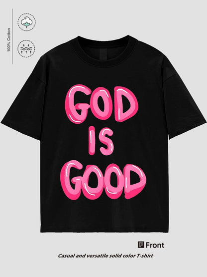 LZJSHOP2025gicechy Loose Summer Casual Light Luxury Short Sleeve Top New Round Neck Printed Same Style Letter Unisex T-Shirt