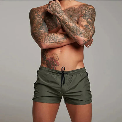Men's Swimming Trunks Fashion Summer Swimwear Men Summer Beach Shorts Swimming Shorts Boxer Trunks Men Swimsuit