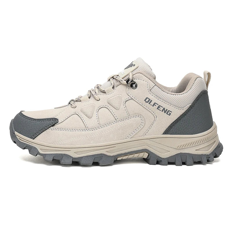 Tênis de Aventura PLUS SIZE Masculino Feminino Aderência Durável Antiderrapante Cadarço Conforto Ideal para Botas de Caminhada ao Ar Livre Calçados Masculinos