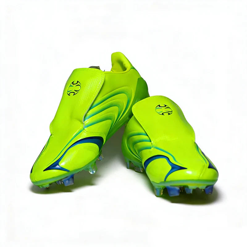 F50+ Professional Mens Soccer Shoes Training Non-Slip Turf Soccer Cleats Boys TF/FG Football Sneakers Man Chuteira Campo 39-45