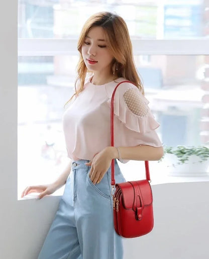New Fashion Women's One Shoulder Mobile Phone Crossbody Bag Versatile Style