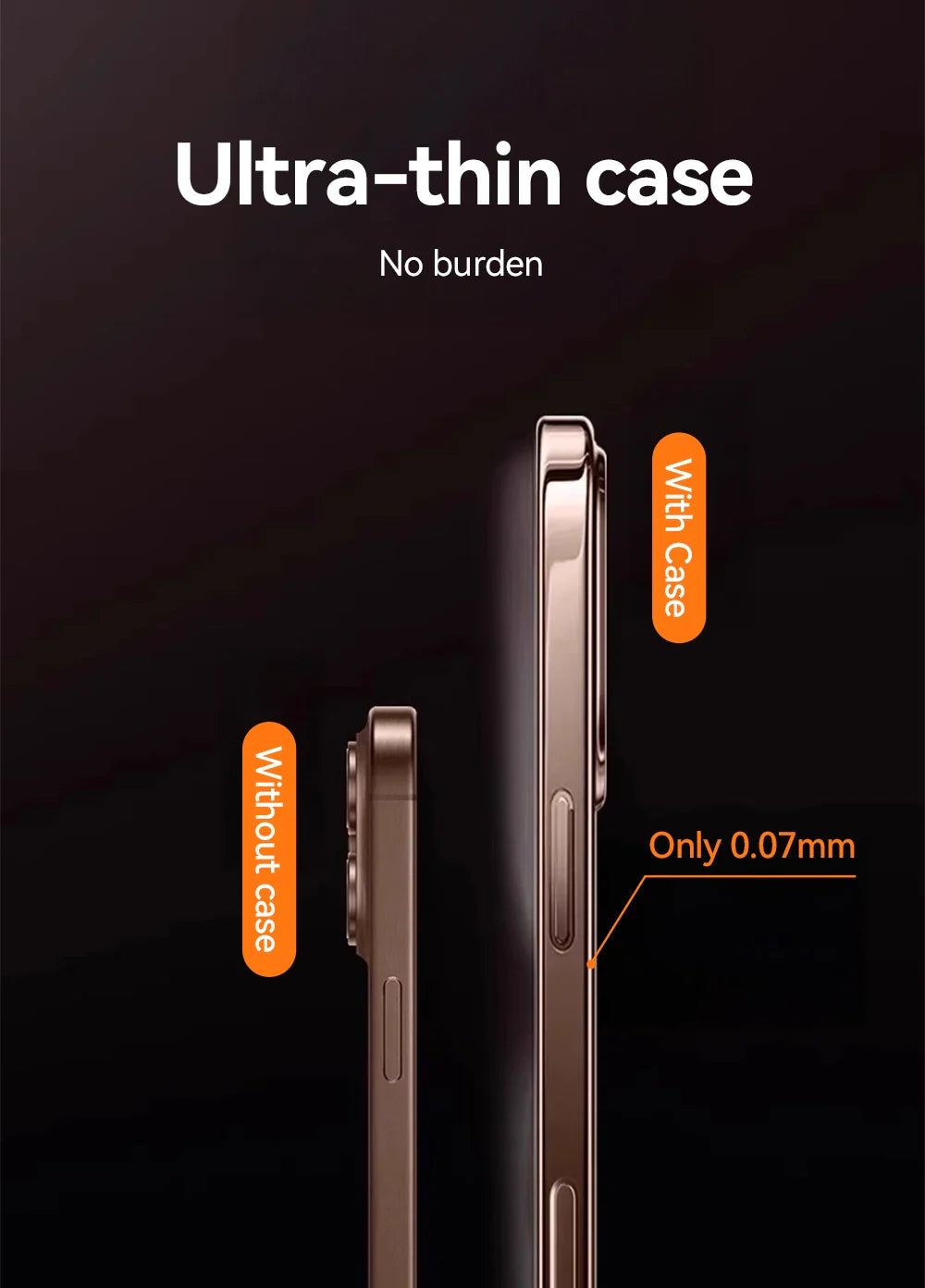 Clear Case For iPhone 17 Pro Max Anti-drop Transparent Cover Non-yellowing Shockproof Ultra Slim Cover Screen Protection